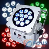 12 X 15W 5 in 1 Wireless Battery LED Flat PAR / Wifree Magicube F12 / LED up Light (FS-P5004)