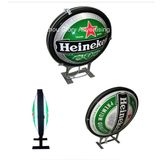 Advertising Aluminum Frame Round Vacuum Formed Beer Light Box Sign