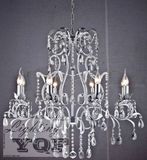 Iron Crystal Chandelier (YQF2187D85SL)