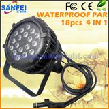 18X10W RGBW 5in1 IP65 Outdoor Waterproof PAR