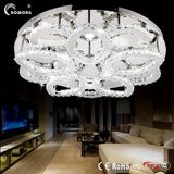 2015 Luxury Hotel Lobby LED White Chandelier