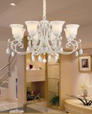 Versailles Rose Crystal Light Chandelier Energy Saving Light