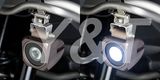 10W CREE DC10-30V Waterproof IP68 LED Motorcycle Head Light