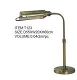 Antique Metal Industry Buckling Table Lamp (T123)