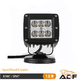 CREE 18W IP67 Square Spot LED Work Light LED Car Light