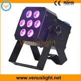 Mini 6in1 Rgbawuv LED Flat PAR Light