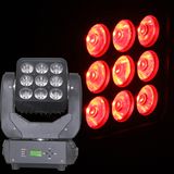 LED RGBW Moving Head Matrix DJ Light