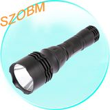 5 Modes CREE Q3 LED Aluminum Flashlight With Magnetic Switch