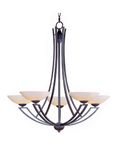 Pendant Light With Opal Glass Shade / Chandelier