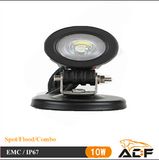 IP68 10W off Road LED Work Lights for Tractor Motorcycle