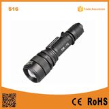 Telescopic Zoom CREE T6 Tactical LED Flashlight (Poppas- S16)