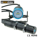 Max 4000 Lm CREE Xm-L2 LEDs*10 Canister LED Torch Light for Underwater Video