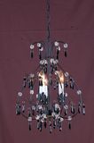 Iceberg Black Crystal Needle Chandelier (5037-3L)