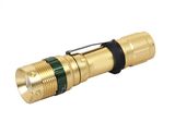 Golden Color Q5 LED Adjustable Dimmer Flashlight