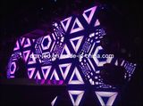 Night Club Triangle Background Wall LED Display