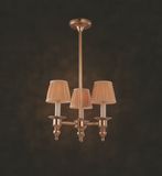 Home Copper Cloth Pendant Lighting Chandelier (N10040-3)