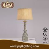 Yellow Lamp Shade and Gary Body Decoration Table Lamp