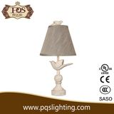 White Mini Bird Bedroom Table Lamp for Children