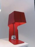 Newly Fashion Carbon Steel Red Table Lamp (2135T)