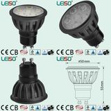 Black Body Color LED Spotlight with at Least 500lumen