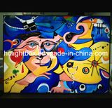 Textile Fabric Light Box Exhibition Display Wholesale Textile Light Box