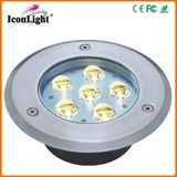 Hot Sale 6*1W LED Underground Path Light for Outdoor Garden