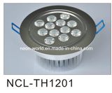 12W Round Aluminum LED Down Light