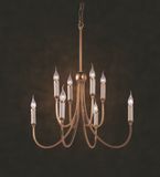 Simple Copper Chandelier