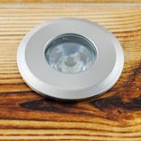 1.5W DC12V Recessed LED Underground Lamps Aluminum IP67 Long Lifespan Packs Decotation LED Garden Light Outdoor