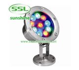 RGB 10W LED Underwater Light Fountain Waterproof Light