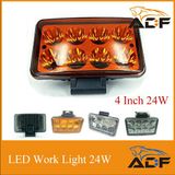 24W CREE off Road LED Work Light for ATV SUV Ute Car Boat Truck Lamp