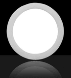 9W Recessed Round LED Panel Light