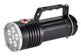 50watts Aluminium Rechargeable LED Flashlight Underwater 200meters LED Lights