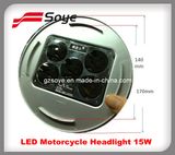 15W 1500lm Hi/Low LED Light Motorcycle LED Headlight (L009)