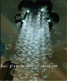 White Decoration Glass Chandelier for Mall