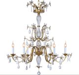 Chandler Series Crystal Chandelier Pendant Light (Mgc1369-6)