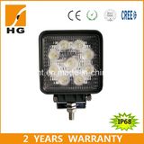 4.3inch 27W 1836lm Epistar LED Truck Work Light 24V