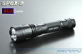 8W T6 850LM 18650 Superbright Aluminum LED Flashlight (SP6X-2)