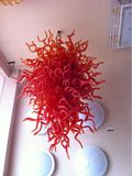 Big Red Hand Blown Glass Chandelier for House Decoration (BGC20120)