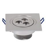 LED Ceiling Light Square 3W