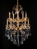 Lobby Chandelier Crystal Cast Aluminum Light (cos9084)