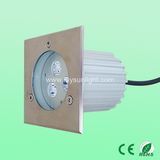 IP67 Stainless Steel DC24V Square Colorful LED Outdoor Deck Step Light