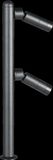 LED Indoor 2*1W Aluminum Table Lamp (GT6101)