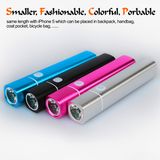 Intelligent Long Lighting-Time Mini LED Flashlight (Powerbank)