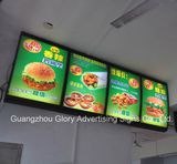 Advertising Illuminated Restaurant Menu Board LED Sign