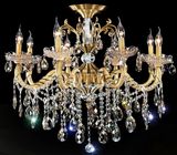 European Style Chrome Indoor Ceiling Crystal Chandelier