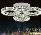 Modern Silver 3 Lights LED Ceiling Light