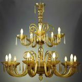 Glass Chandelier (BR1002B)