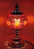 2015 Newdesign Glass Material Handmade Mosaic Art Turkish Style Palace Table Lamps Made in China