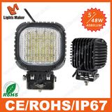 48W LED Spot/Flood Work Light off Road Car Light 4X4, Cabin, Boat, 4WD, SUV, Truck Tractor, ATV UTV LED Work Light
